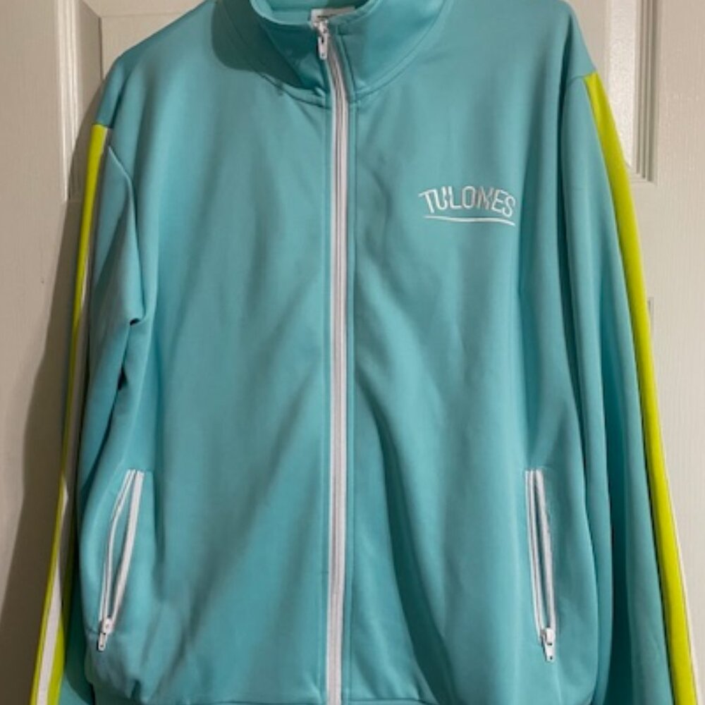 Tulones, Fashion Jogging Suit, Blue, yellow